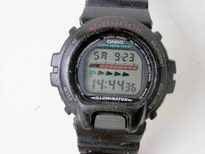 稼働品◇CASIOカシオ G-SHOCK DW-6600 ラバーベルトブラック