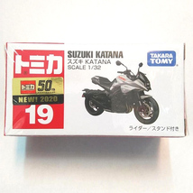 トミカ　No.19 スズキ KATANA 　TOMICA　ミニカー　バイク　suzuki　カタナ_画像2