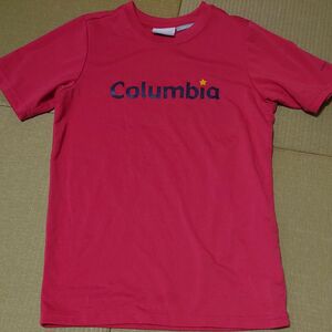 コロンビア　キッズ 半袖Tシャツ　 150 赤
