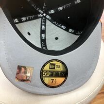 NEW ERA NBA キャップ 7.1/2 CHICAGO BULLS 59FIFTY タイガーパターン バスケ 帽子 ニューエラ ブルズ 虎柄 59.6cm_画像4