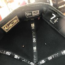 NEW ERA NBA キャップ 7.1/2 CHICAGO BULLS 59FIFTY タイガーパターン バスケ 帽子 ニューエラ ブルズ 虎柄 59.6cm_画像6