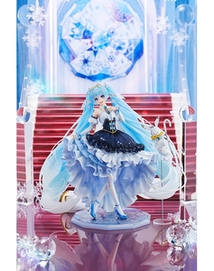  новый товар нераспечатанный герой * Vocal * серии 01 Hatsune Miku снег Miku Snow Princess Ver. 1/7gdo Smile Company GOOD SMILE COMPANY