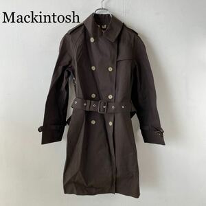 Mackintosh Macintosh Trench Hoat коричневый ремень Размер 34