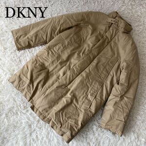 DKNY ダナキャラン ダウンコート ベージュ Mサイズ