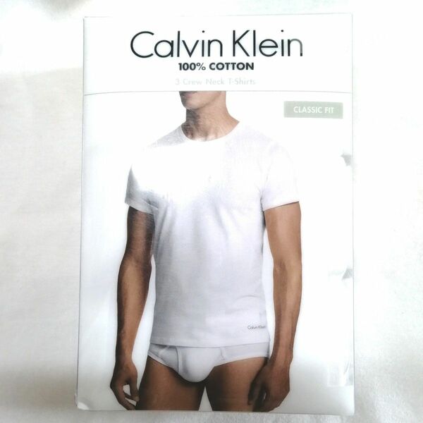 丸首【海外Sサイズ 3枚】Calvin Klein ラウンドネック クルーネック 半袖 Tシャツ カルバンクライン