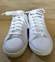 adidas メンズ レディース STAN SMITH MULE スタンスミス ミュール WHITE GREEN ホワイト グリーン FX5849スリッポン 　25.0cm _画像3