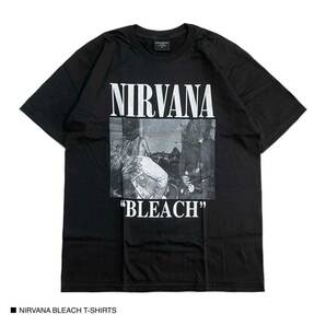 新品 Mサイズ ニルヴァーナ NIRVANA 半袖 Tシャツ ロック バンドT カートコバーン Tee