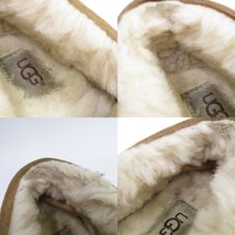 157♭UGG AUSTRALIA アグ W ANSLEY アンスレー モカシン 3312 チェスナット US7 24cm 箱有 レディース ※中古_画像9