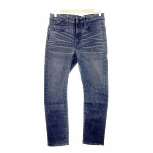 ●G-STAR RAW ジースターロウ TYPE C 3Dスーパースリムジーンズ メンズ W31L30 ネイビー グレー デニムパンツ ストレッチ 211427 1AC/41335