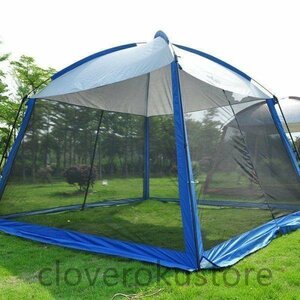  tarp tent super large 5-8 person for 330×330×245 centimeter mosquito net ventilation camp sun shell ta-