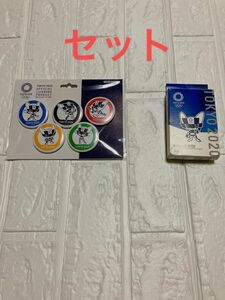 東京2020オリンピックマスコットミライトワ缶バッジ5個セット 絆創膏14pcs