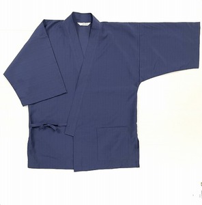 [ Edo ..] one point thing jinbei outer garment only polyester men's navy blue M