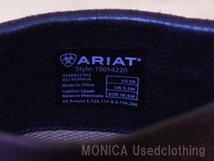 MK475◆レディース ARIAT レディースブーツ 茶 ブラウン EU38.5 24cm_画像8