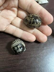  netsuke yak. угол производства умение резьба по дереву черепаха .&. sama супер редкий 2 позиций комплект ограничение бесплатная доставка 