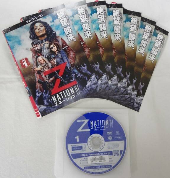 送料無料　レンタル落ち中古DVD　Zネーション フォース シーズン4　全7巻セット