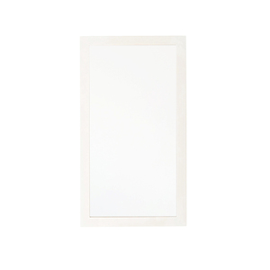 ミラー 鏡 壁掛け おしゃれ ウォールミラー 姿見 木枠 長方形 60×108 かがみ 壁掛 北欧 シンプル 日本製 ホワイト NAG-5341WH