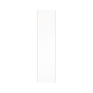 ミラー 鏡 壁掛け おしゃれ ウォールミラー スリム 姿見 木枠 長方形 30×122 壁掛 北欧 シンプル 日本製 ホワイト NAG-3441WH