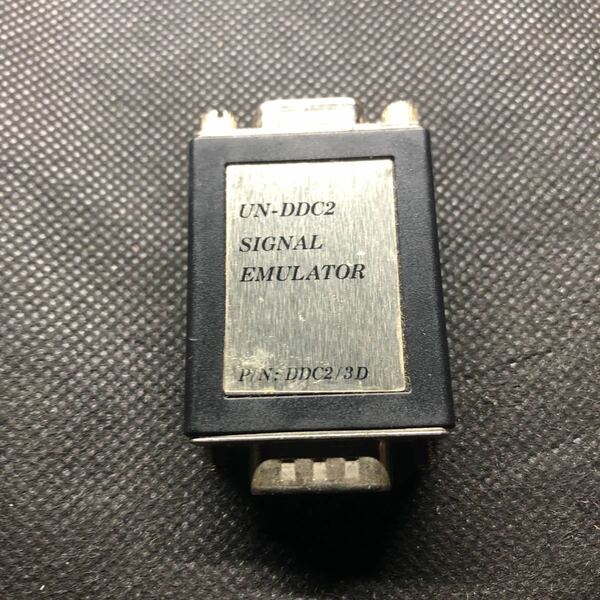 [動作未確認][ジャンク] UN-DDC2 SIGNAL EMULATOR DDC2/3D シグナル エミュレーター