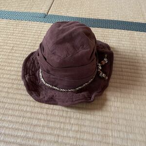 帽子　56cm 韓国製　ポリエステル100%