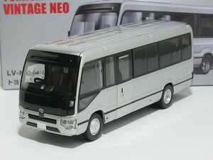 トヨタ コースターEX（銀）LV-N294a【トミーテック社1/64ミニカー】【トミカの時】