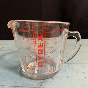 PYREX 計量カップ メジャーカップ ガラス 取っ手付き パイレックス 耐熱ガラス製 キッチン用品 (8284)