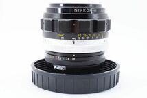 ■美品■NIKON NIKKOR-H Auto 85mm F1.8■C553 ニコン_画像8