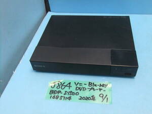 J864　ソニー　Blu-ray/DVDプレーヤー　BDP-S1500