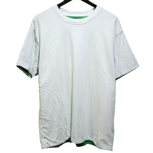 BOTTEGA VENETA ボッテガヴェネタ ダブルレイヤー コットンジャージー Tシャツ 8073000136132