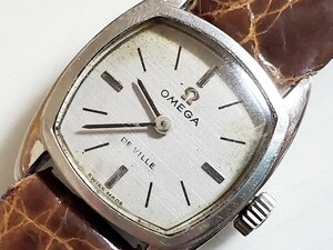 OMEGA オメガ DE VILLE デビル 高級機械式腕時計 スクエアフェイス