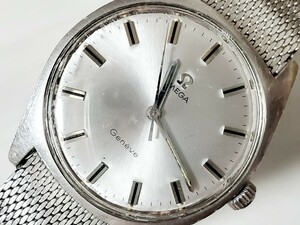 OMEGA オメガ Geneve ジュネーブ【ST335041】紳士用高級機械式腕時計 純正ブレスレット