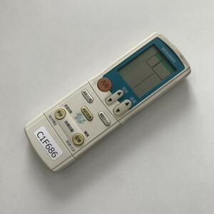 C1F686 【送料１８５円】エアコン リモコン / 三菱 MITSUBISHI JG01 動作確認済み★即発送★