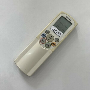 C1F797 【送料１８５円】エアコン リモコン / TOSHIBA 東芝 WH-F5P 動作確認済み★即発送★