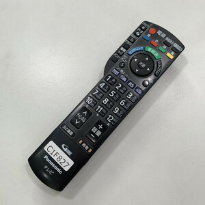 C1F827 【送料１８５円】 TV リモコン / パナソニック Panasonic N2QAYB000482 動作確認済み★即発送★ テレビ