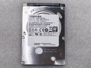 TOSHIBA MQ01ABF050 500GB HDD 東芝 2.5インチ SATA DIGA ディーガから取り外し 使用時間10 クリックポスト対応