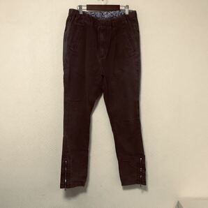 本物ノンネイティブnonnativeコットンワークイージーパンツサーフアメカジミリタリービジネススーツストリートメンズブルーグレー1S日本製