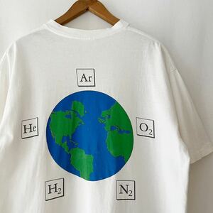 90s PRAXAIR 元素記号 地球 Tシャツ XL USA製 ビンテージ 90s プラクスエア アメリカ製 企業T オリジナル ヴィンテージ