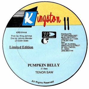 Tenor Saw / Jigsy King - Pumpkin Belly / Dead Out G007