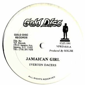 Everton Dacers / Culture T & Mikey Crucial - Jamaican Girl / Bad Sound G079