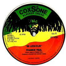 Frankie Paul / Daddy Freddy - 89 Lick/Clik / Lef People Bizness/89' Click G150_画像1