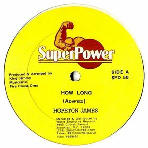 Hopeton James / Horse Man & Banana Man - How Long / Love Songs G265