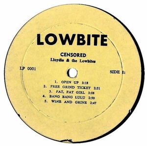 Lloydie & The Lowbites - Censored! G308