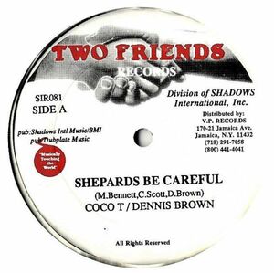 Dennis Brown / Cocoa Tea - Shepards Be Careful G330