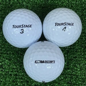 ロストボール ツアーステージ EXTRA DISTANCE ホワイト 30個 ABランク 中古 ゴルフボール ロスト TOURSTAGE エコボール 送料無料