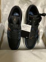 NIKE WMNS AIR JORDAN 1 LOW HOME COURT COLLECTIVE DARK OBSIDIANナイキ ウィメンズ エアジョーダン1ホームコートFJ5478-010 WMNS 28cm_画像8