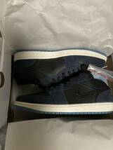 NIKE WMNS AIR JORDAN 1 LOW HOME COURT COLLECTIVE DARK OBSIDIANナイキ ウィメンズ エアジョーダン1ホームコートFJ5478-010 WMNS 28cm_画像9