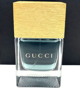 ★グッチ香水・GUCCI POUR HOMME II EDT.1.7FL.OZ. 50ml ★開封展示USED/残量 約98% 約49ml/地下冷暗倉庫保管/箱無・廃盤・入手困難品