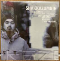 未開封 新品 SHAKKAZOMBIE シャカゾンビ LP レコード DJ WATARAI BACK DROP BOMB MASTER LOW B.B.H. BRAHMAN ブラフマン AIR JAM_画像1