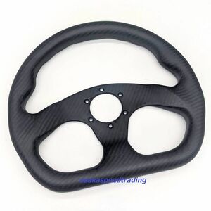  rare! dry carbon fibre steering wheel 32φ steering wheel steering wheel MOMO NARDI Boss NRG OMP SPARCO 33cm 35φ