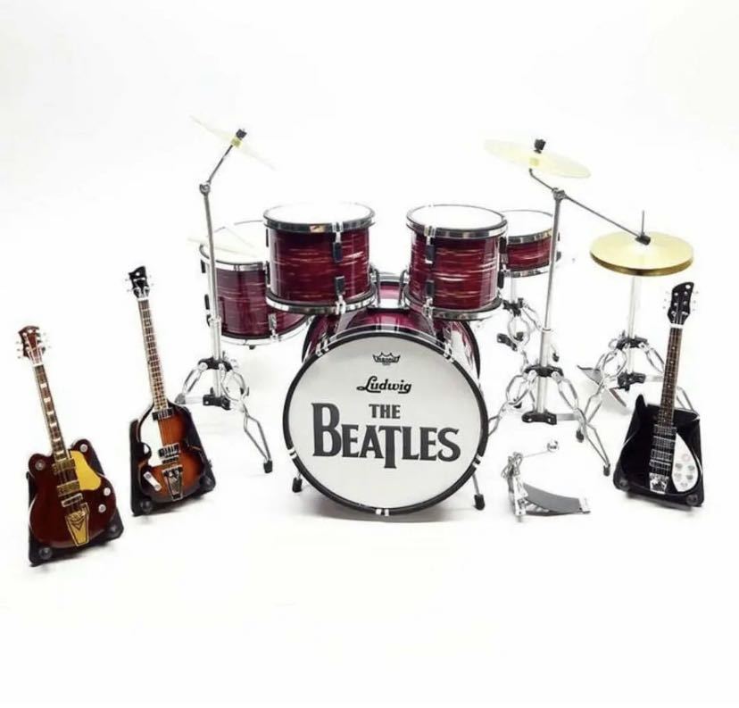 包含运费 The Beatles 微型鼓组, 手工作品, 内部的, 杂货, 装饰品, 目的
