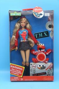 sale☆2006年 Barbie Loves Elmo Doll TMX Sesame Street Doll/マテル バービー×エルモ/ヴィンテージ/176897026